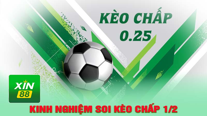 Kinh nghiệm khi soi kèo chấp 1/2